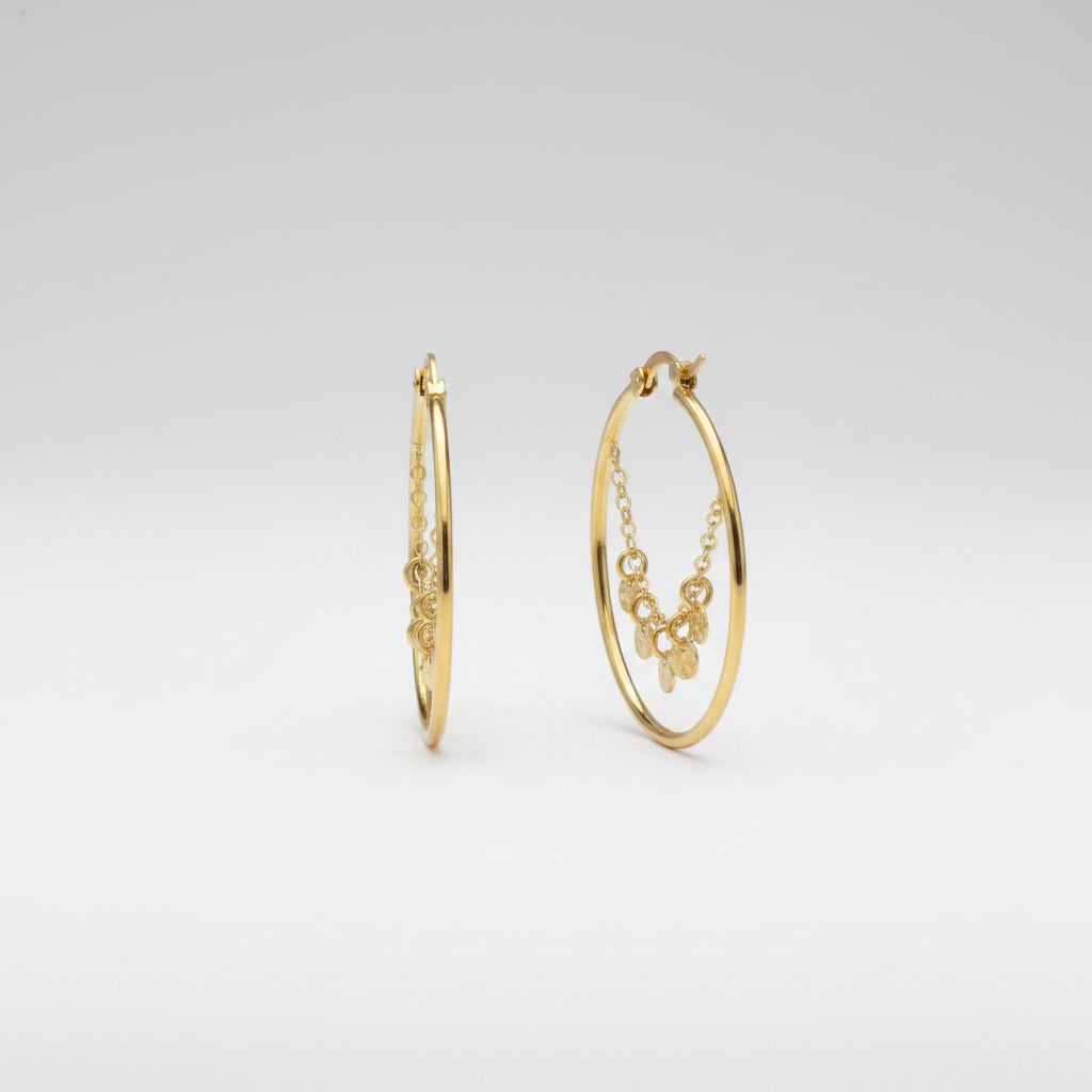 PENDIENTES AROS MIA - LAF6135A-D