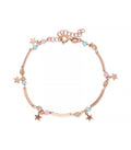 Pulsera Estrellas y cristal LAF2138BR